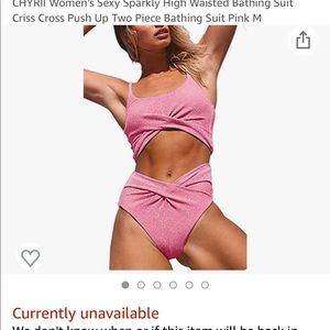 Pink Amazon bikini